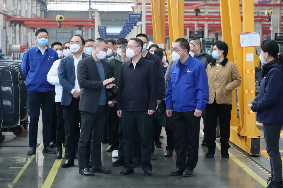 彭涛副市长督导糖果派对官网智能清静生产事情、开展新春慰问