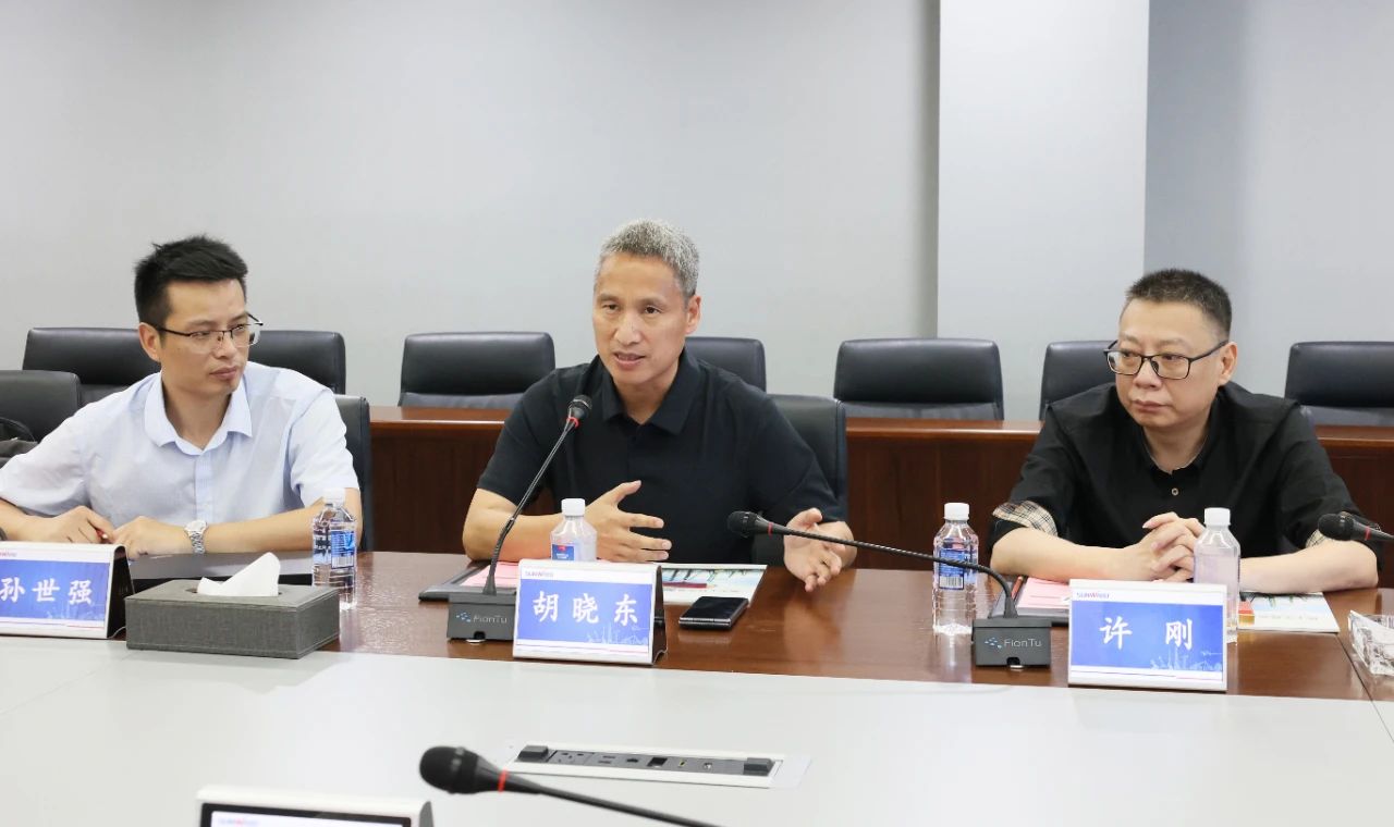 永青科技集团董事长胡晓东带队到访糖果派对官网智能