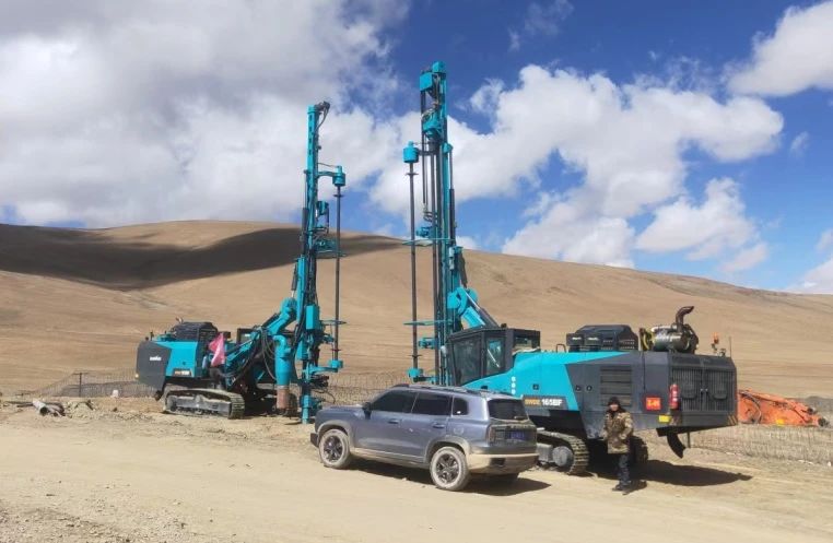 勇闯昆仑山!糖果派对官网智能凿岩装备攻克海拔5600米!