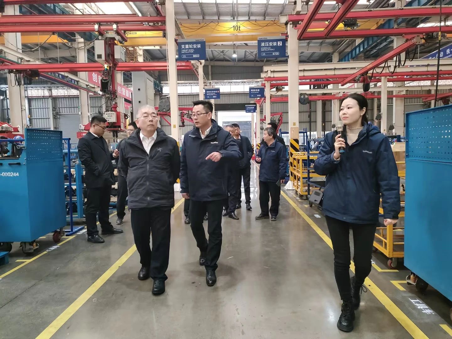 新思绪、新领域、新合作、新突破!中铁十二局到访糖果派对官网智能