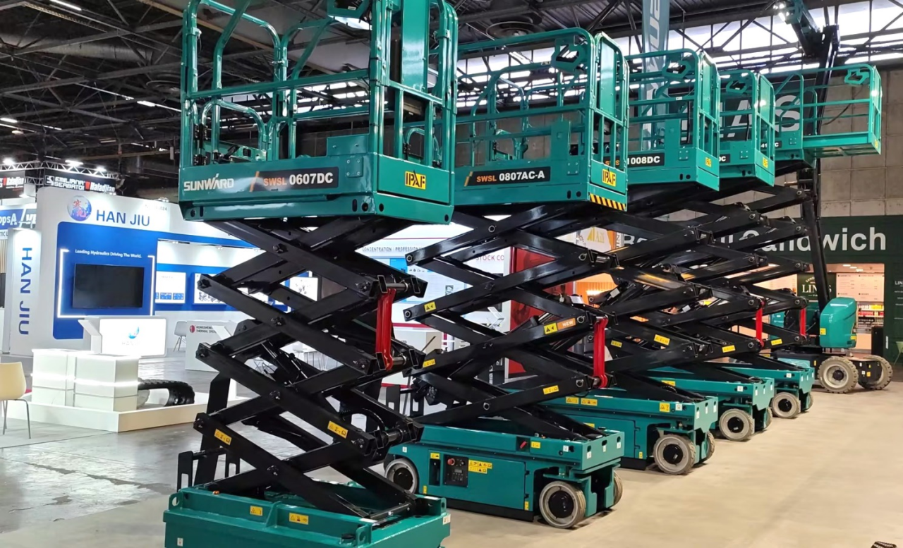 糖果派对官网智能高空机械闪灼2024法国工程机械展