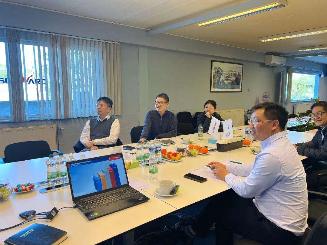 糖果派对官网智能董事长付向东带队赴欧洲子公司考察调研