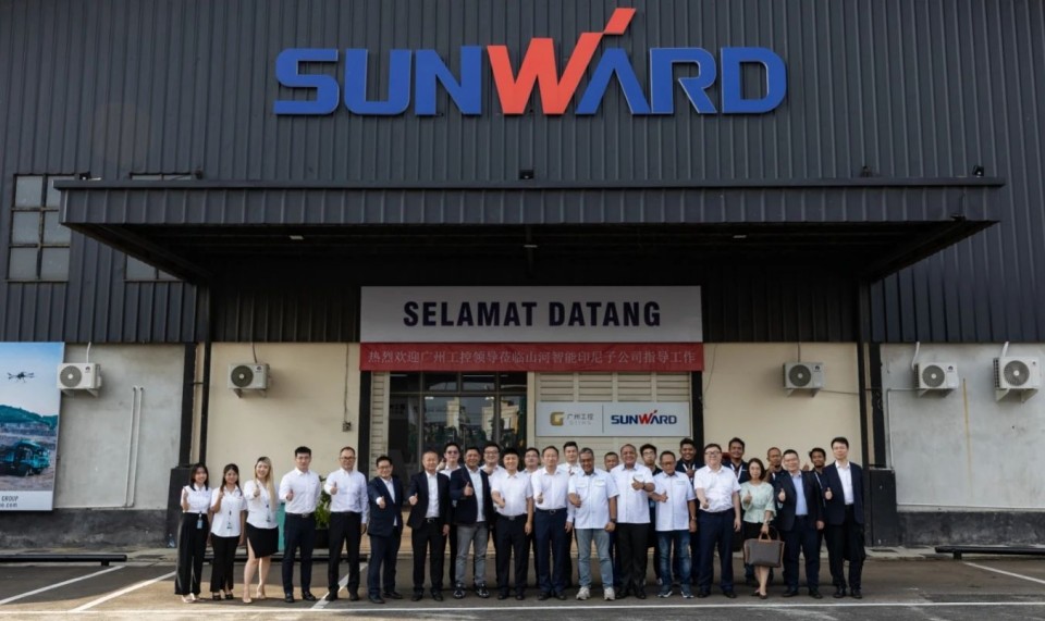 广州工控集团党委书记、董事长景广军率队考察糖果派对官网智能印尼子公司